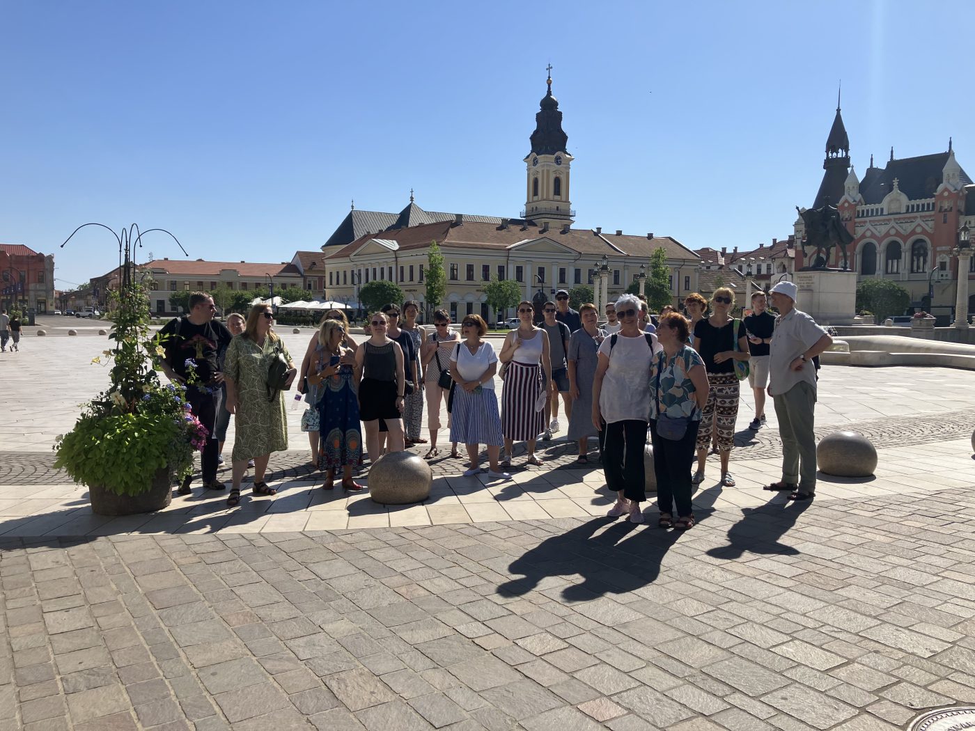 Nagyvárad főterén